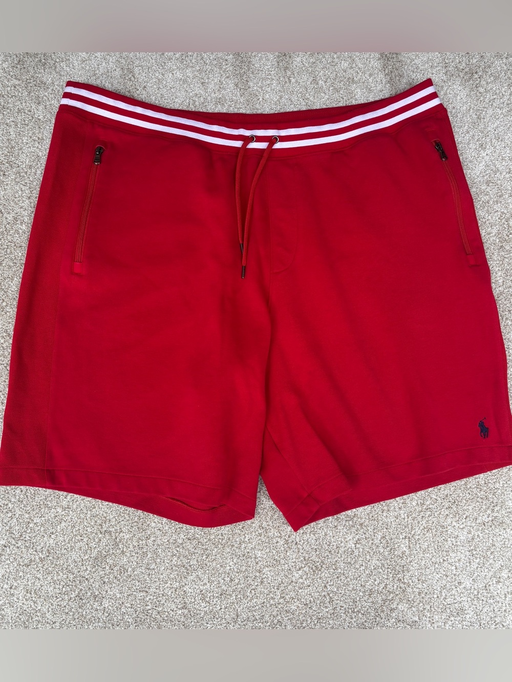 Polo Ralph Lauren 3XB Double Knit Athletic Shorts w/ Elastic Waistband Pony